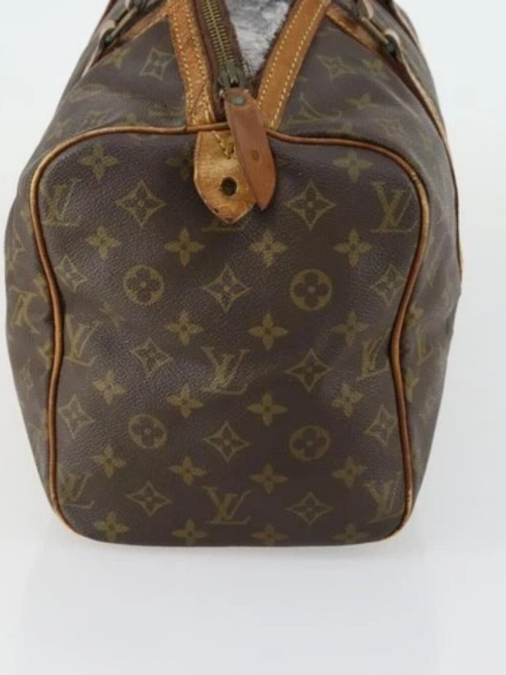 LOUIS VUITTON Monogram Sac Souple 35 Boston Bag M41626 LV Auth BA9507 - Picture 4 of 15